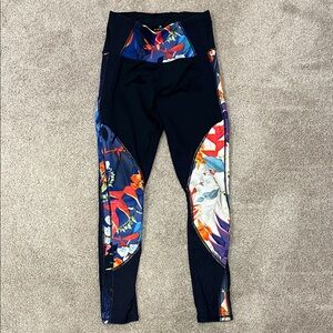 Athleta Multicolor Floral Leggings